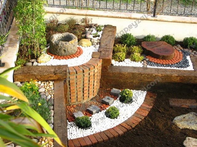 Bahçe dekorasyon uygulamamız